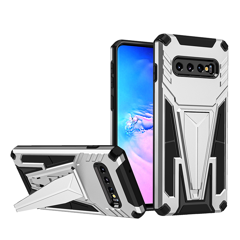 фото Чехол rack case для samsung galaxy s10 plus (серый) black panther