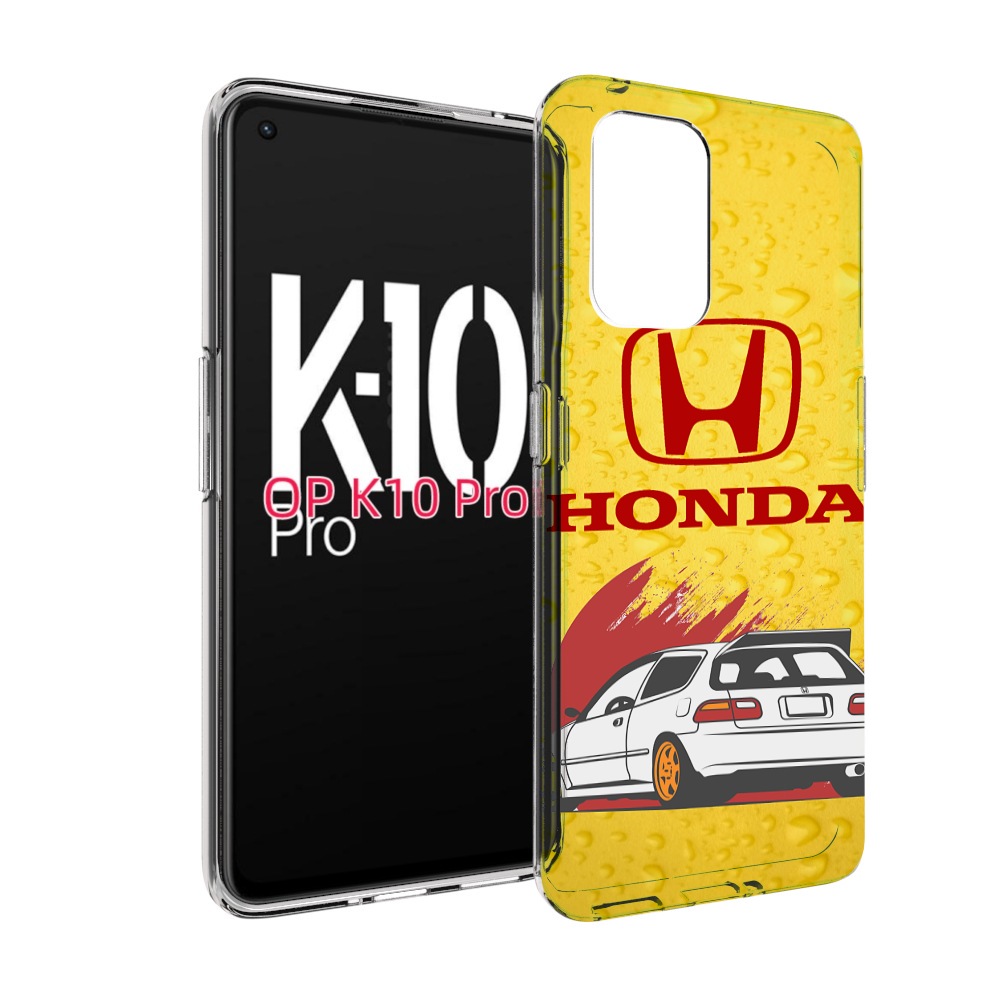

Чехол MyPads honda-motor для OPPO K10 Pro, Прозрачный, Tocco