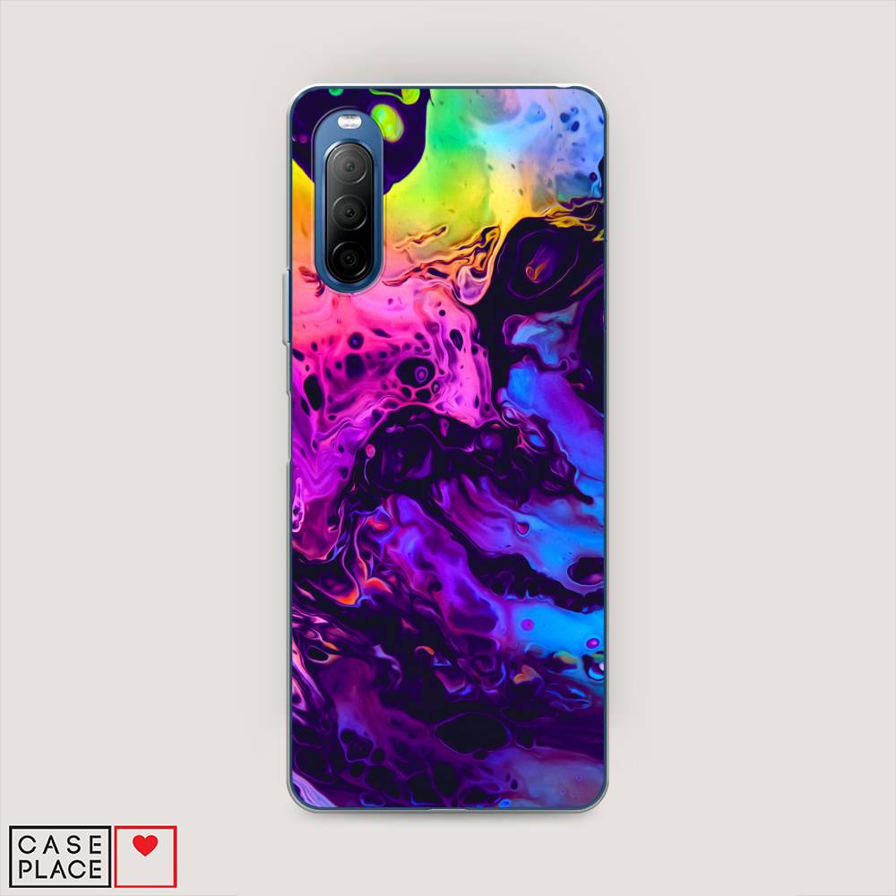 

Силиконовый чехол "ACID fluid" на Sony Xperia 10 II, 54650-3