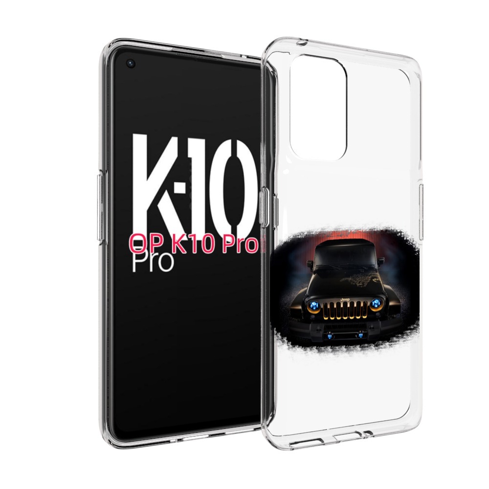 

Чехол MyPads jeep 2 для OPPO K10 Pro, Прозрачный, Tocco