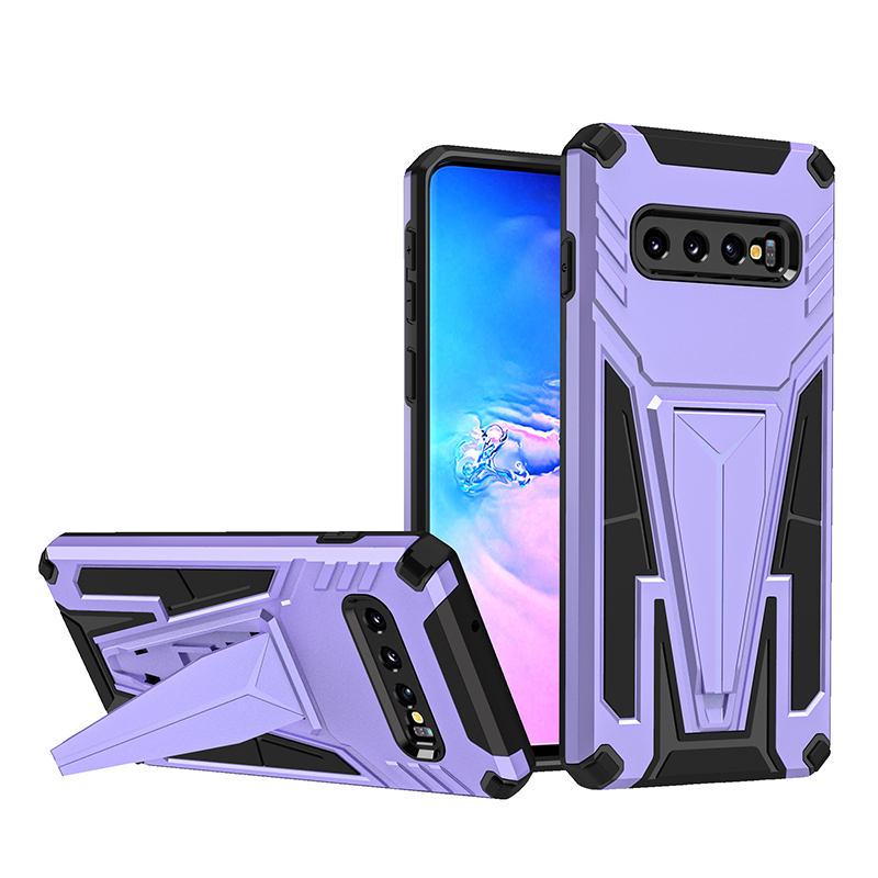 фото Чехол rack case для samsung galaxy s10 plus (фиолетовый) black panther