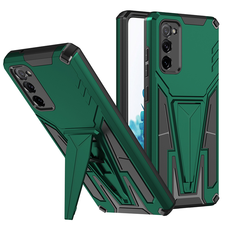 фото Чехол rack case для samsung galaxy s20 fe (зеленый) black panther