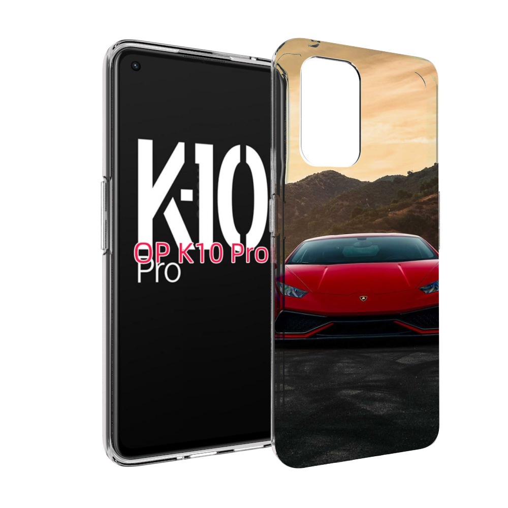 

Чехол MyPads lamborghini 1 мужской для OPPO K10 Pro, Прозрачный, Tocco