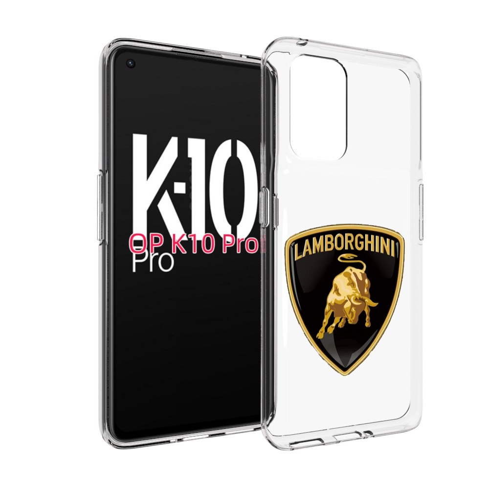 

Чехол MyPads lamborghini-2 для OPPO K10 Pro, Прозрачный, Tocco