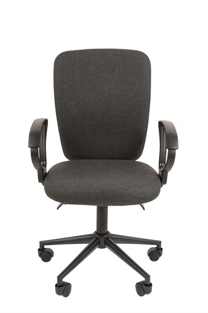 

Офисное кресло Chairman ткань С-2 серый Black, Черный, 9801