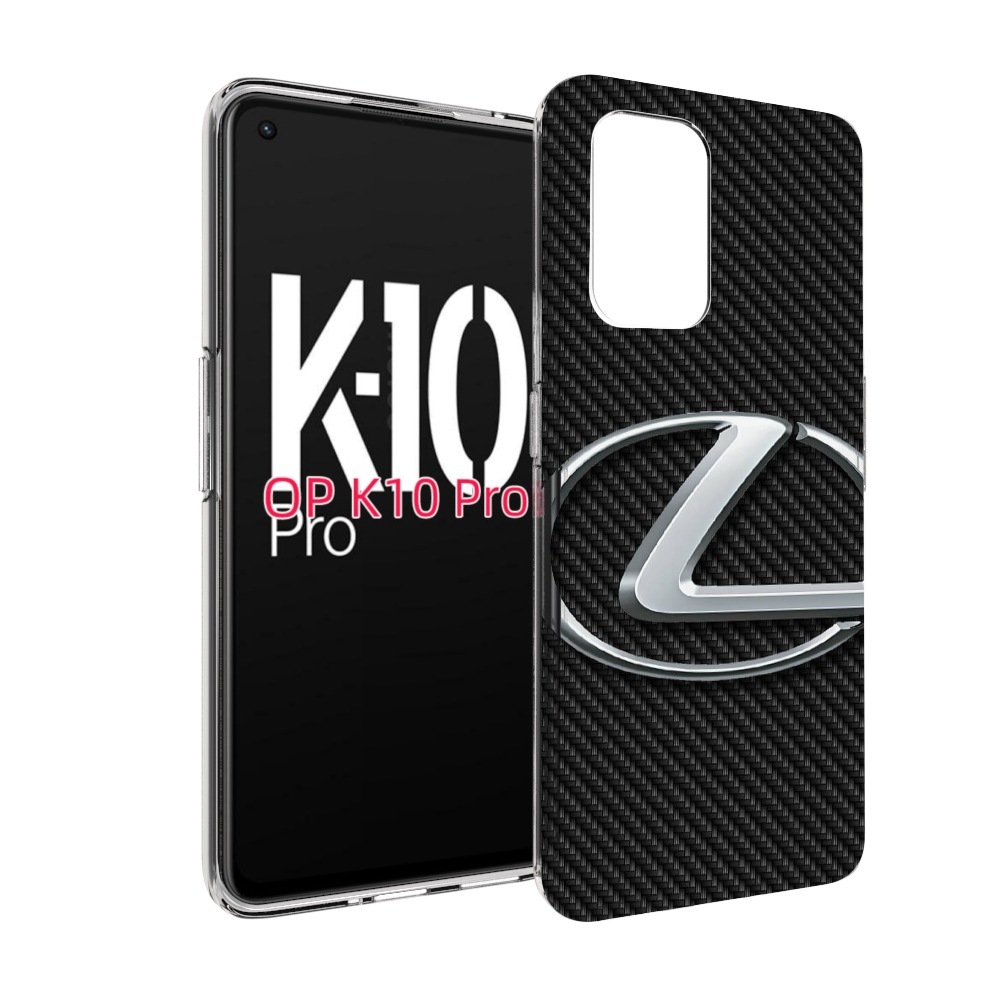 

Чехол MyPads lexus 3 для OPPO K10 Pro, Прозрачный, Tocco