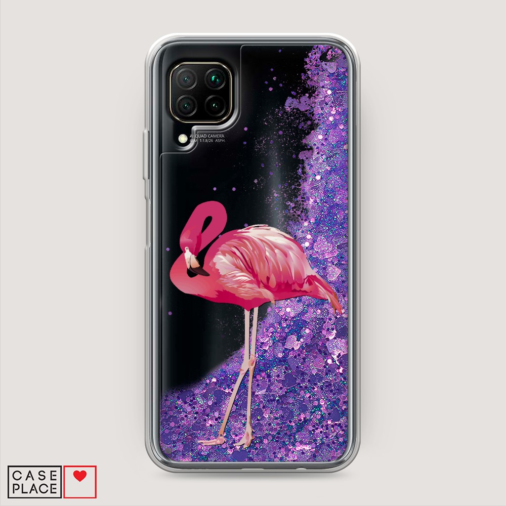 

Чехол Awog на Huawei Nova 7i "Застенчивый фламинго", Разноцветный, 611892-1