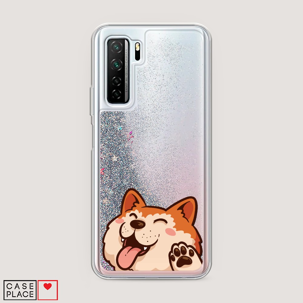 

Чехол Awog на Huawei P40 lite 5G/Honor 30S Global/Nova 7 SE "Акита-ину машет", Разноцветный, 6102991-1