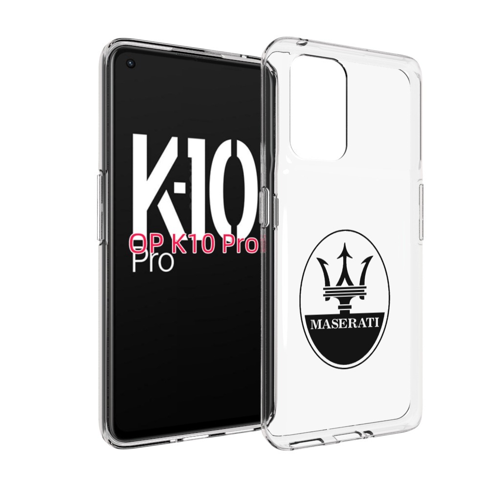 

Чехол MyPads maserati-4 для OPPO K10 Pro, Прозрачный, Tocco