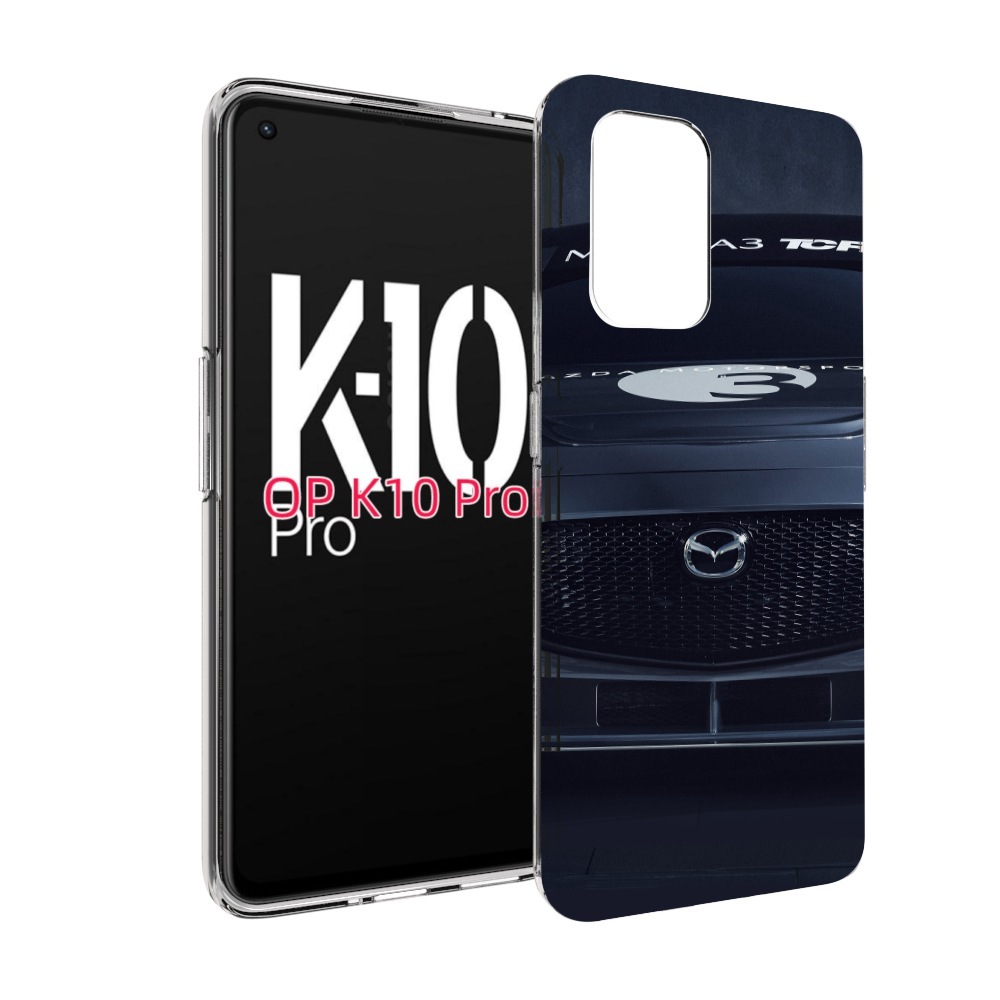 

Чехол MyPads mazda 3 для OPPO K10 Pro, Прозрачный, Tocco