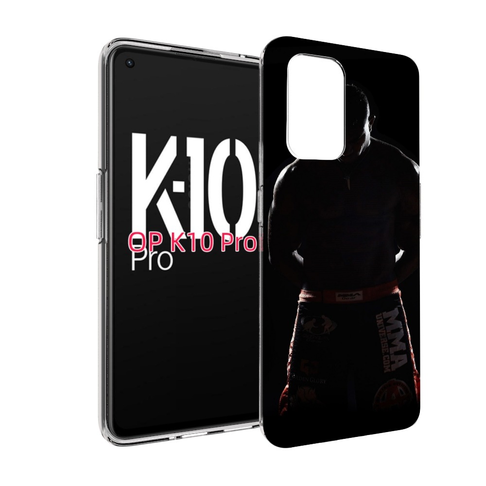 

Чехол MyPads mma единоборства для OPPO K10 Pro, Прозрачный, Tocco
