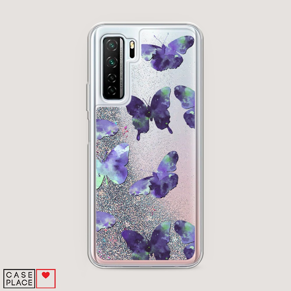 

Чехол Awog на Huawei P40 lite 5G/Honor 30S Global/Nova 7 SE "Бабочки отпечатки", Разноцветный, 6102991-1