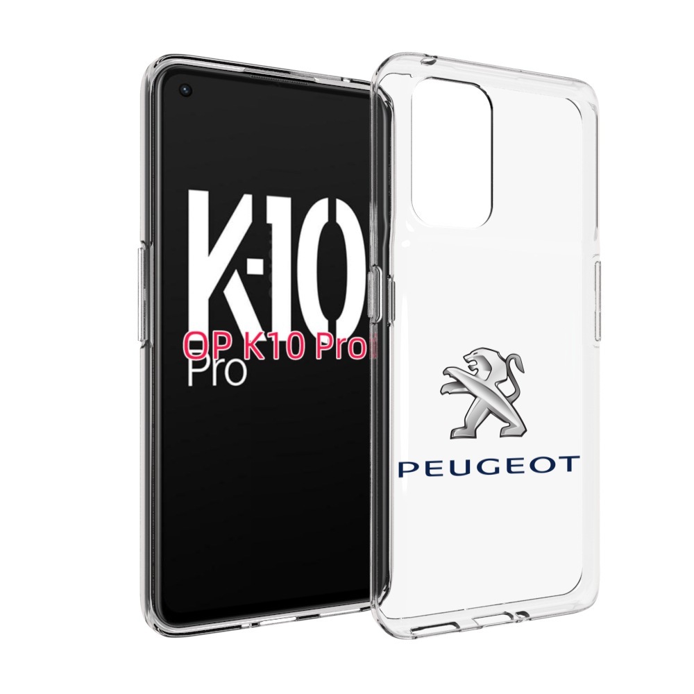 

Чехол MyPads peugeot-3 мужской для OPPO K10 Pro, Прозрачный, Tocco