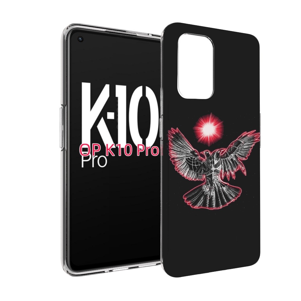 

Чехол MyPads pyrokinesis валькирия для OPPO K10 Pro, Прозрачный, Tocco