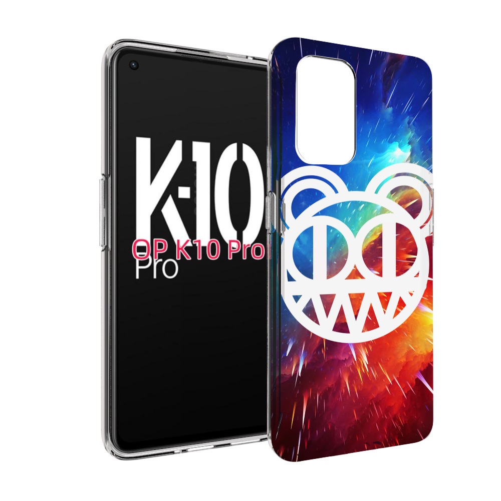 

Чехол MyPads radiohead cosmos для OPPO K10 Pro, Прозрачный, Tocco