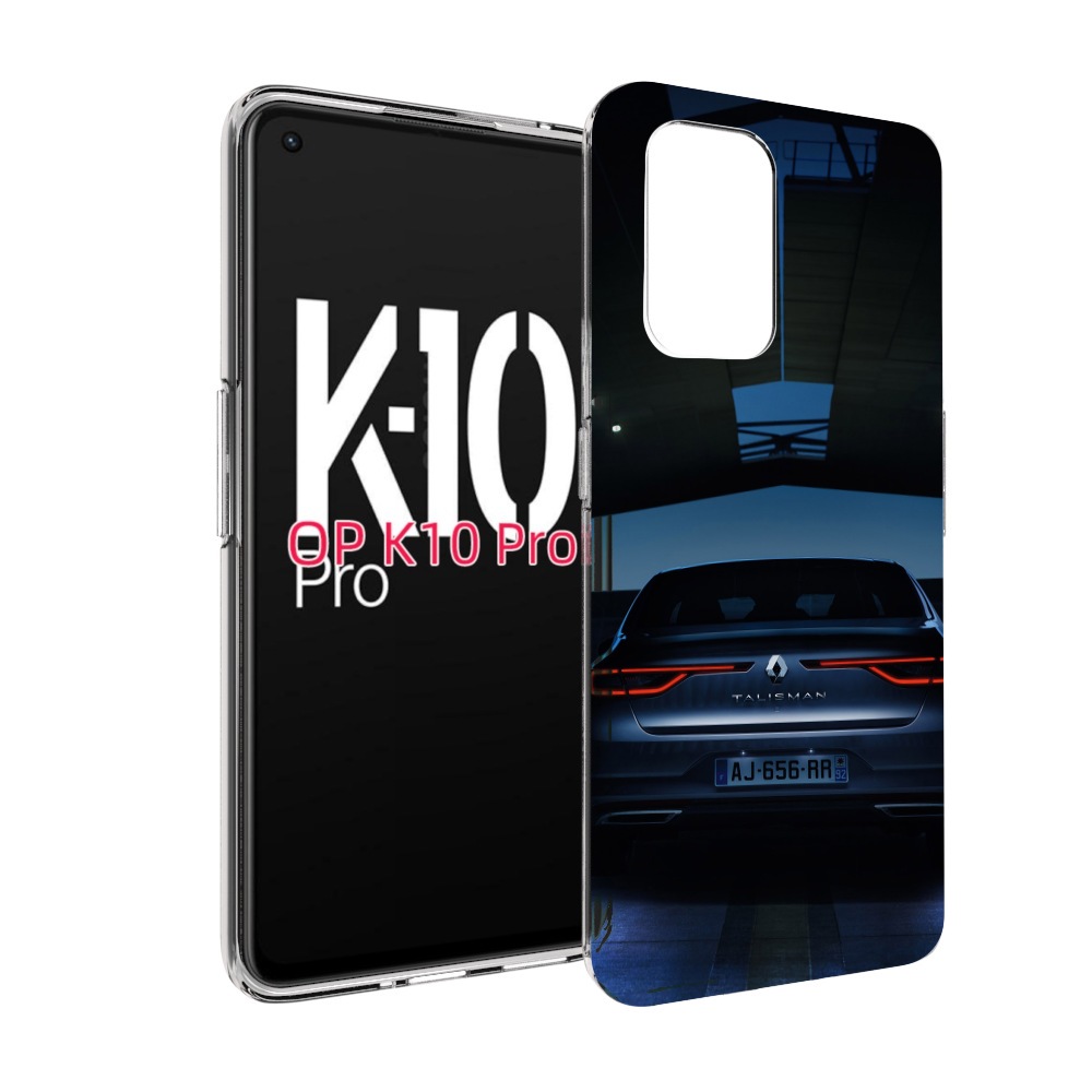 

Чехол MyPads renault 1 для OPPO K10 Pro, Прозрачный, Tocco