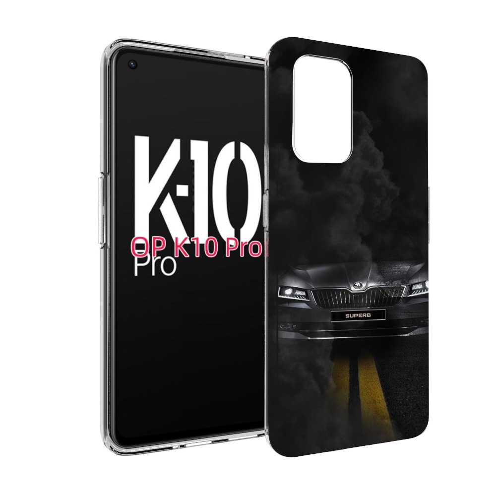 

Чехол MyPads skoda 1 для OPPO K10 Pro, Прозрачный, Tocco