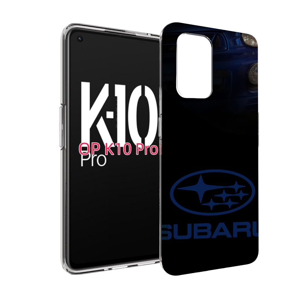 

Чехол MyPads subaru 3 для OPPO K10 Pro, Прозрачный, Tocco
