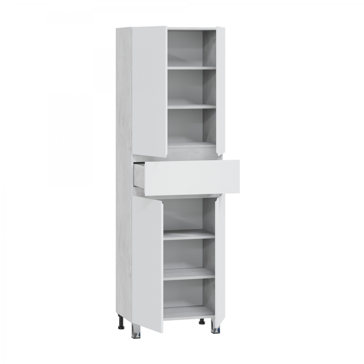 

Шкаф-пенал СанТа Марс 60 напольный светлый НП