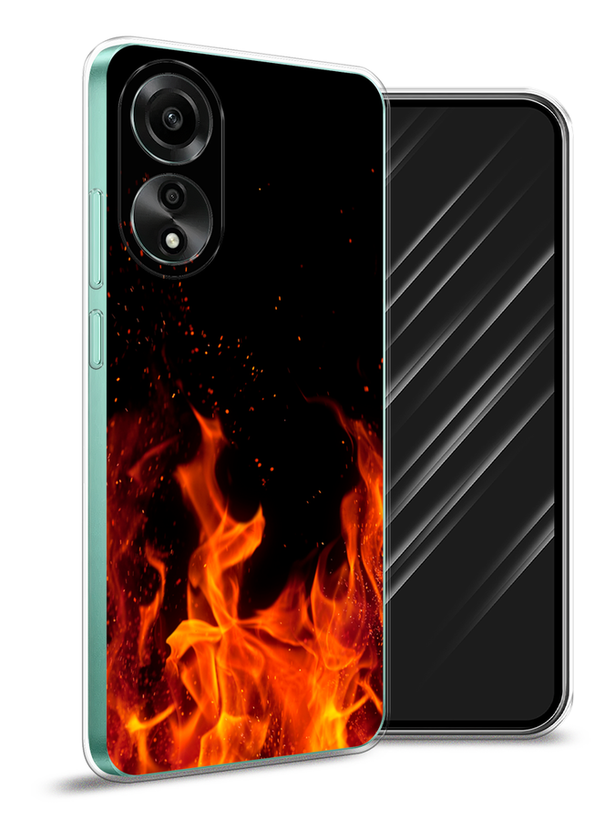 

Чехол Awog на Oppo A78 4G "Все в огне", Оранжевый;черный, 2514750-1