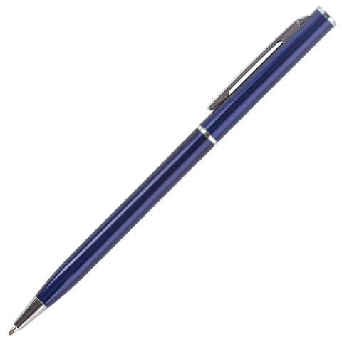 

Ручка подарочная шариковая BRAUBERG "Delicate Blue", корпус синий, узел 1 мм, линия п