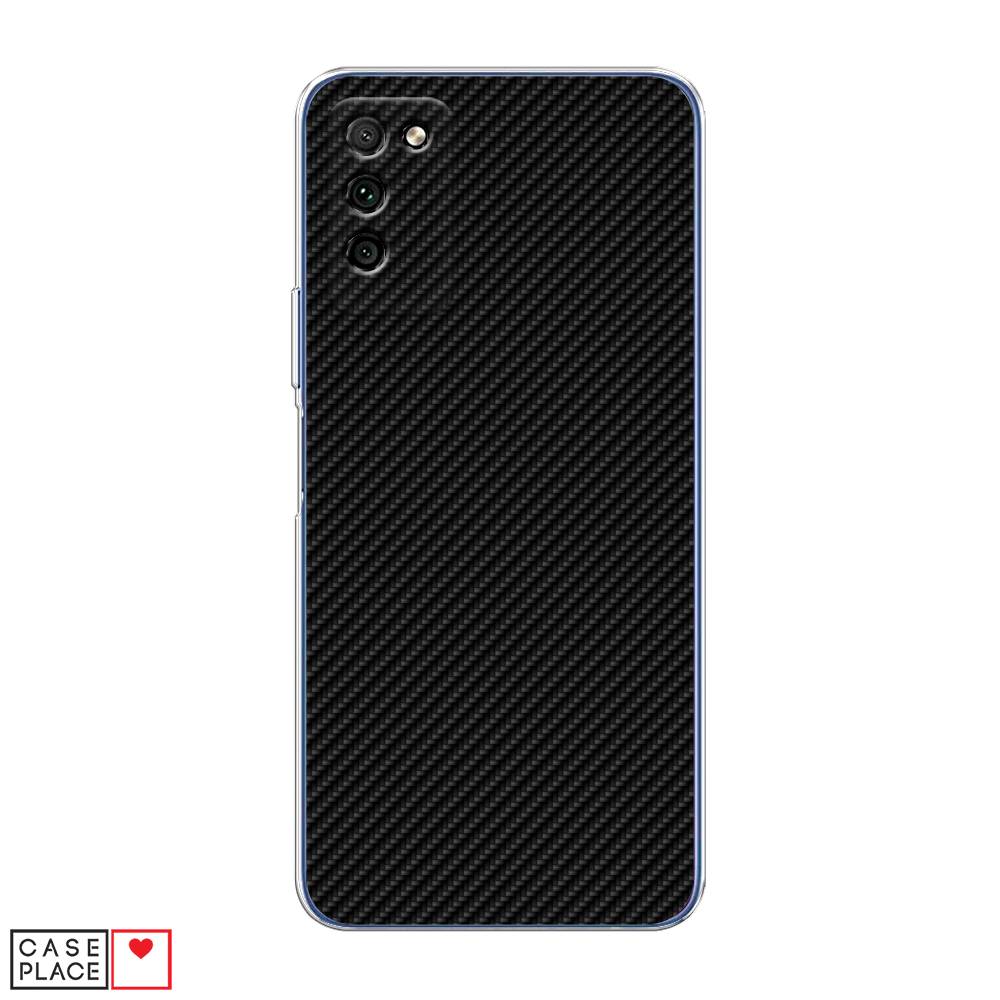 

Чехол Awog "Черный карбон" для Honor 30 Lite