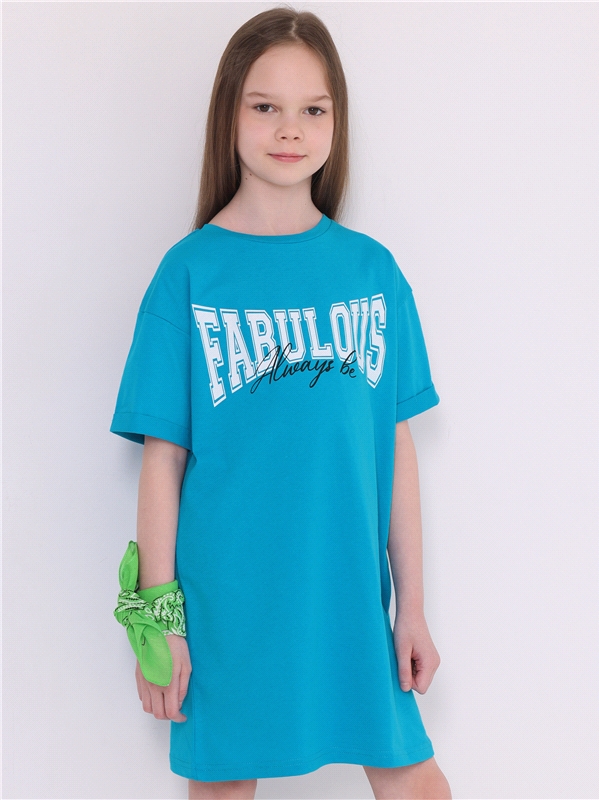 

Платье детское Апрель п250001010У6, яркая бирюза55 Потрясающая, 134, Бирюзовый, п250001010У6