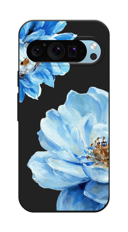 

Чехол Awog на Google Pixel 9 Pro XL "Голубые клематисы", Голубой, 272152-1