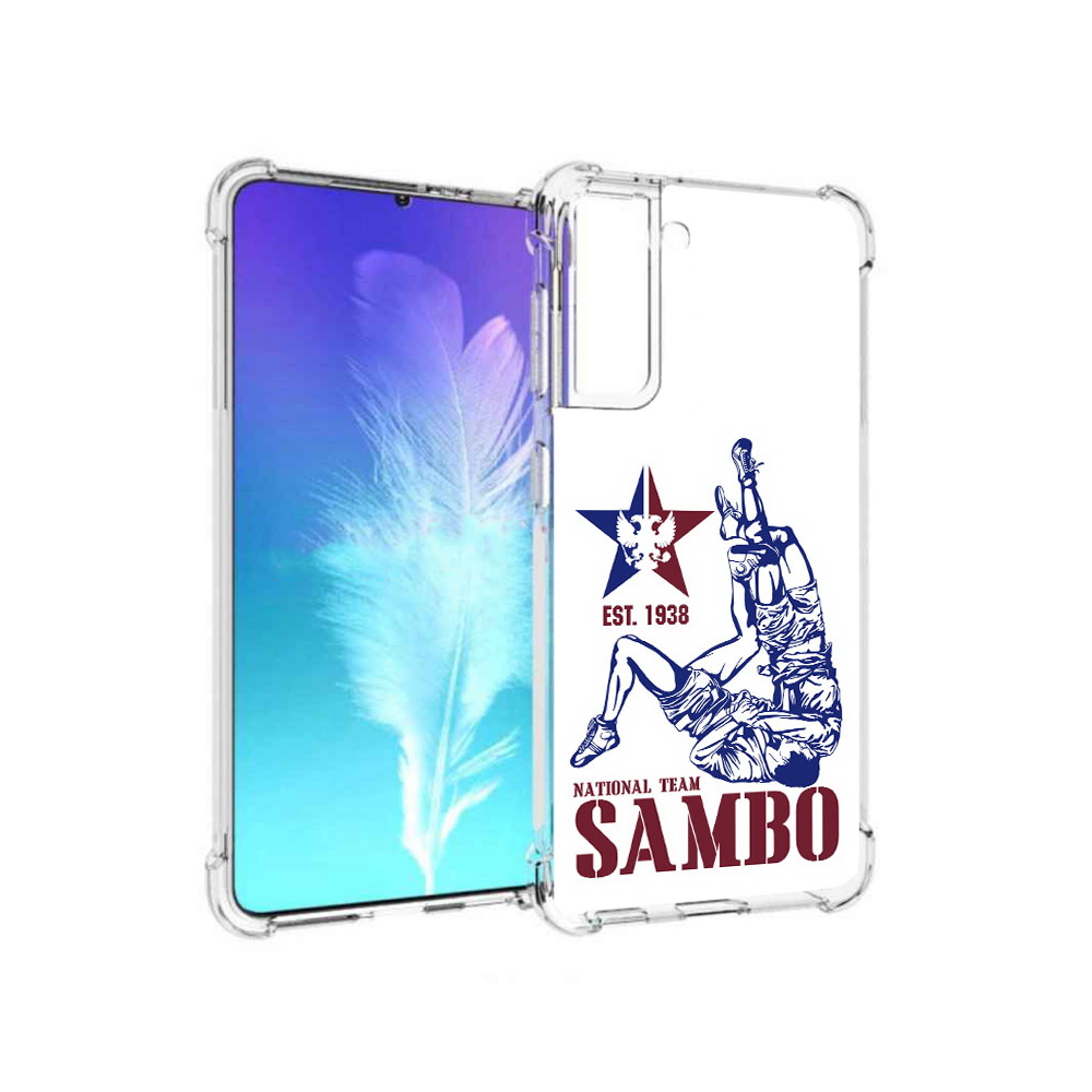 Чехол MyPads Tocco для Samsung Galaxy S21 единоборства самбо (PT157088.510.344)