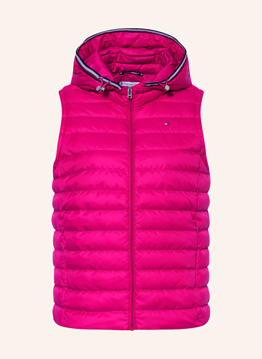 фото Утепленный жилет женский tommy hilfiger 1001085888 розовый m