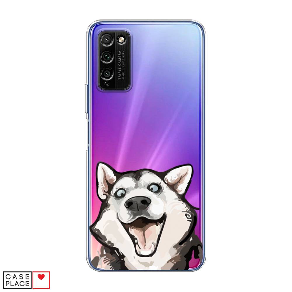 

Чехол Awog "Радостный хаски" для Honor 30 Lite