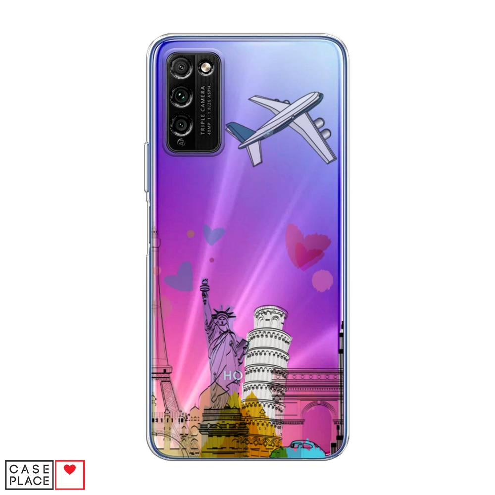 

Чехол Awog "Самолет путешествий" для Honor 30 Lite
