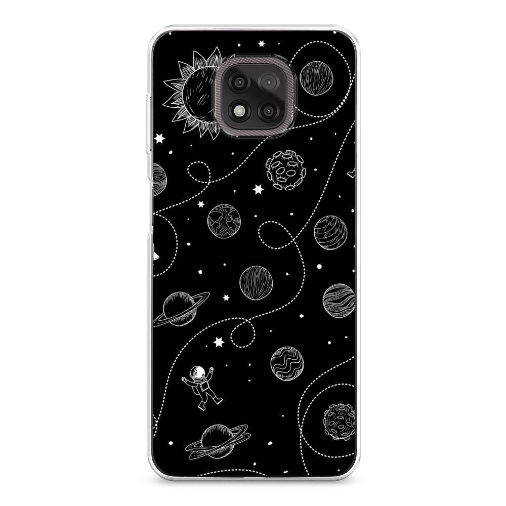 

Чехол Awog на Motorola Moto G Power 2021 "В невесомости", Разноцветный, 242750-4