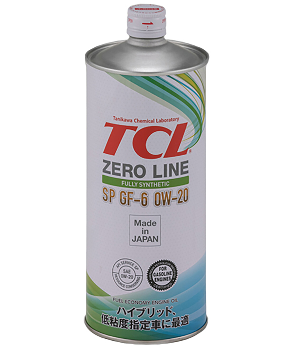 фото Tcl масло моторное tcl zero line fully synth, fuel economy, sp, gf-6, 0w20, 1л