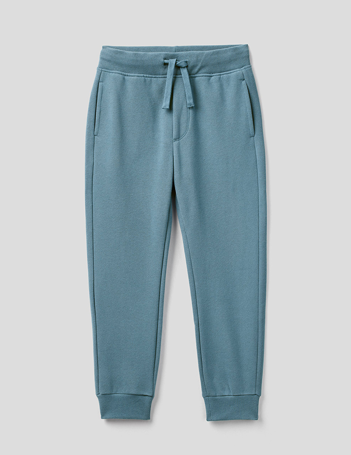 

Брюки для мальчиков Benetton цв. голубой р.170, 21A_3EB5I0491