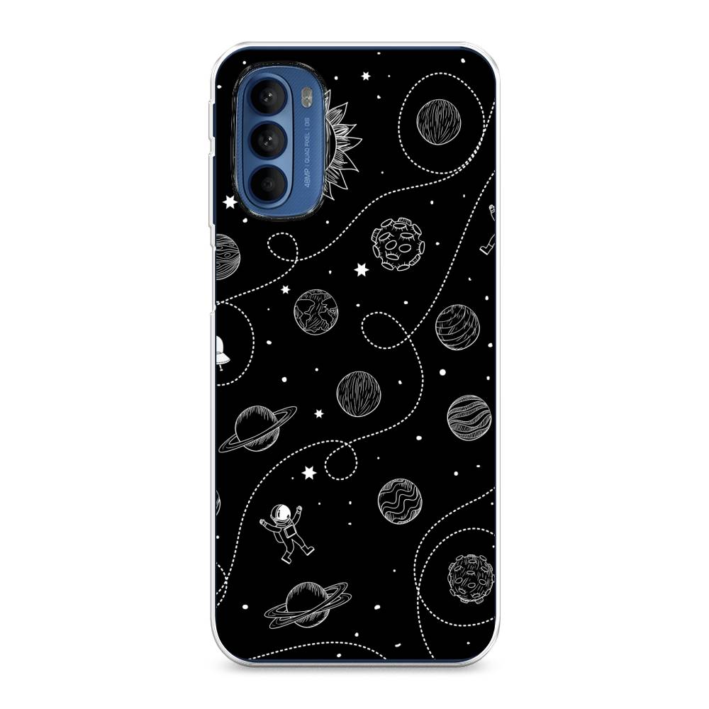 

Чехол Awog на Motorola Moto G31/G41 "В невесомости", Разноцветный, 242550-4