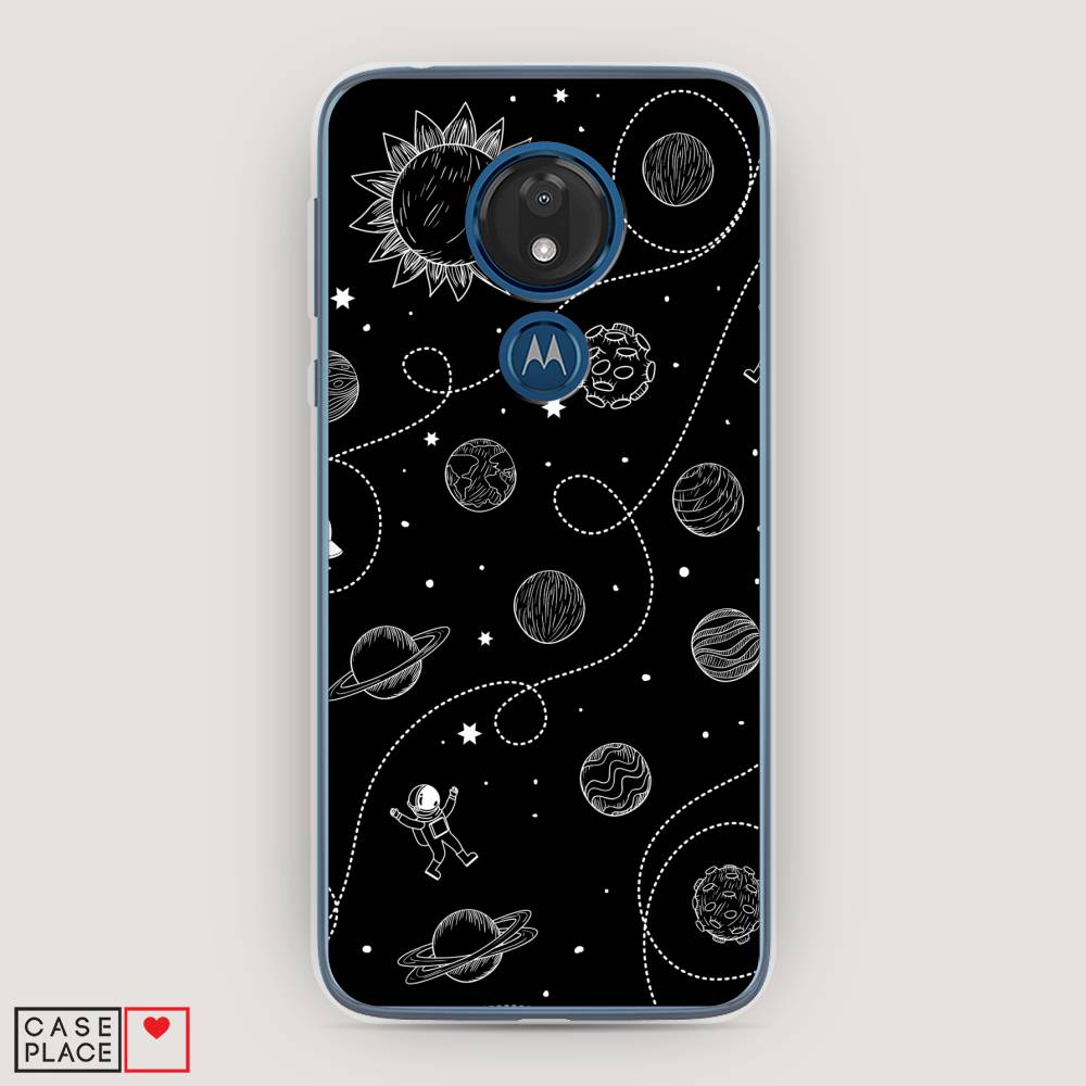 

Чехол Awog на Motorola Moto G7 / Моторола Мото G7 "В невесомости", Разноцветный, 241150-4