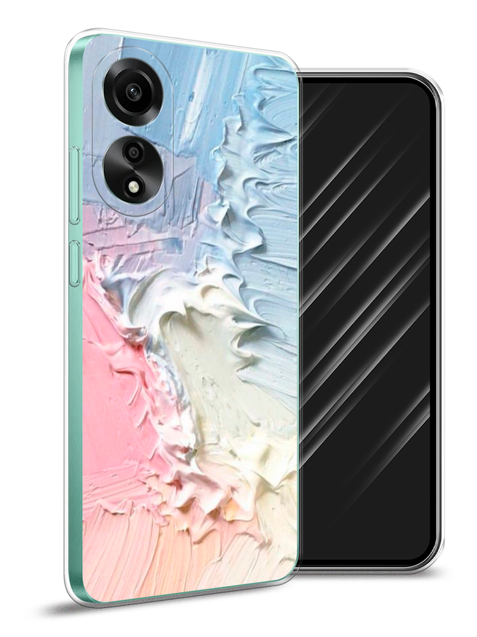 

Чехол Awog на Oppo A78 4G "Фруктовое мороженное", Голубой;розовый;желтый, 2514750-1