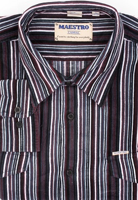 Рубашка мужская Maestro AVR1183 разноцветная L