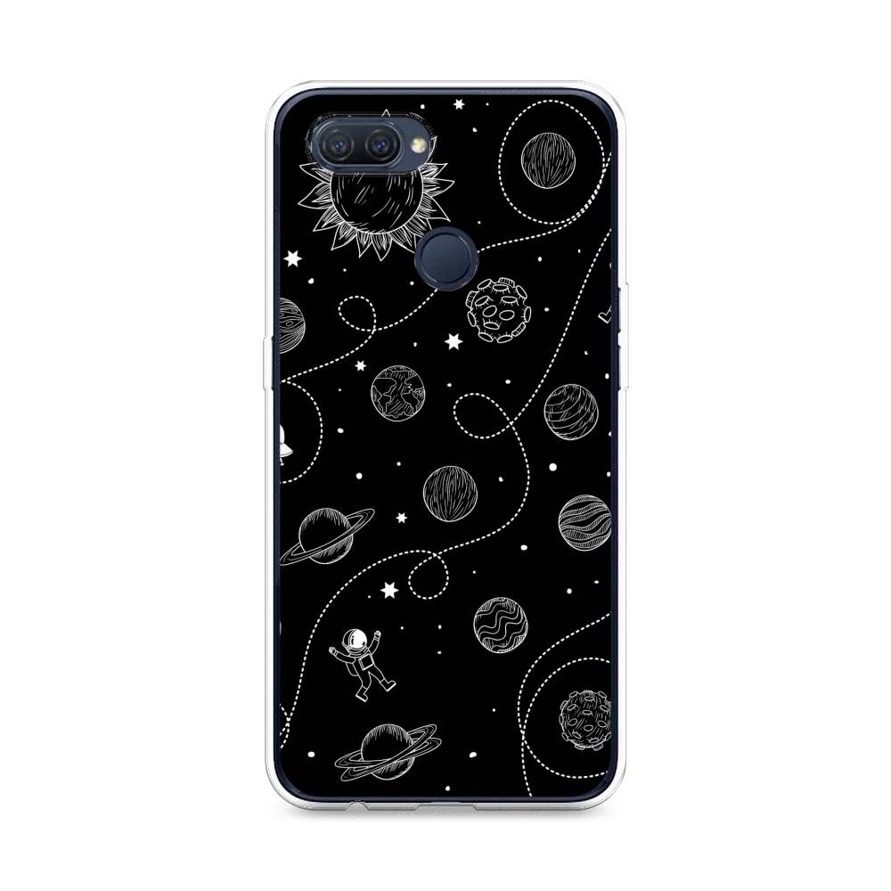 

Чехол Awog на Oppo A12 "В невесомости", Разноцветный, 253450-4