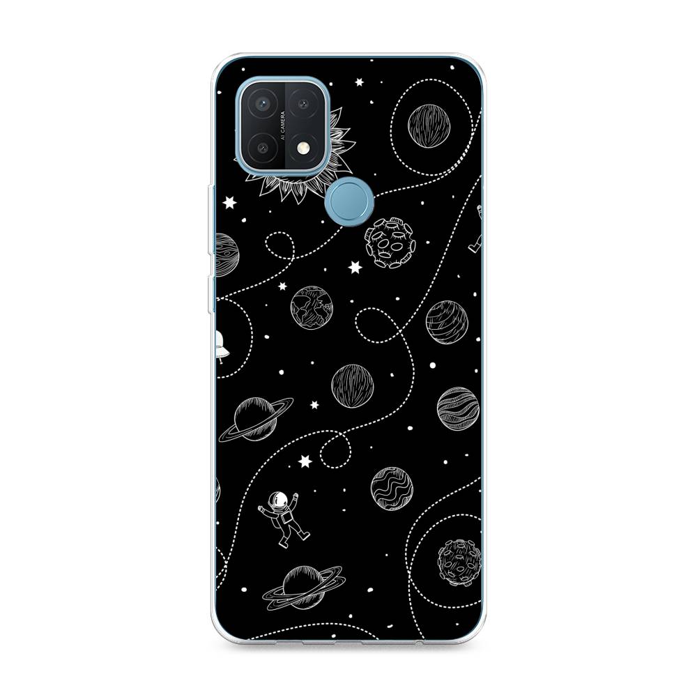 

Чехол Awog на Oppo A15/A15s "В невесомости", Разноцветный, 255650-4