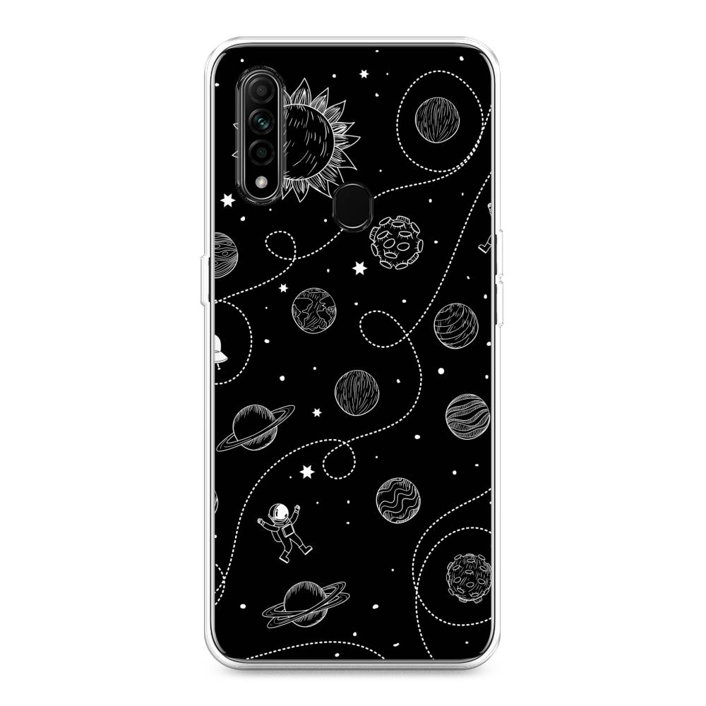 

Чехол Awog на Oppo A31 "В невесомости", Разноцветный, 252250-4