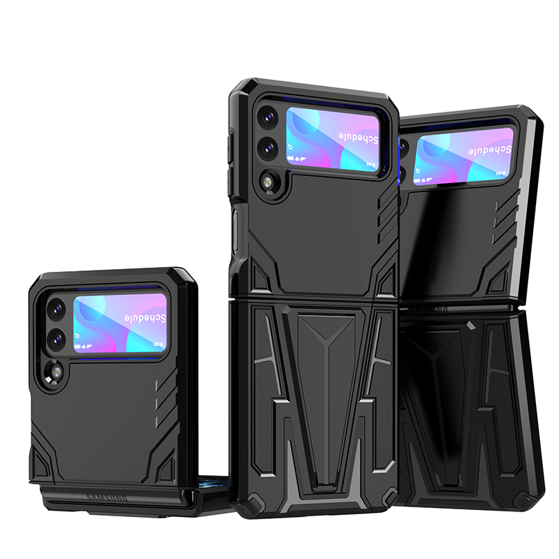 фото Чехол rack case для samsung galaxy z flip 3 (черный) black panther