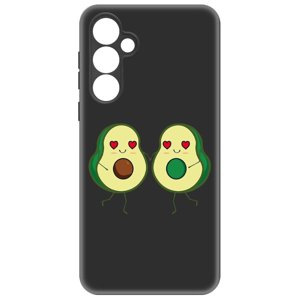 

Чехол-накладка Krutoff Soft Case Авокадо Пара для Samsung Galaxy S23 FE черный