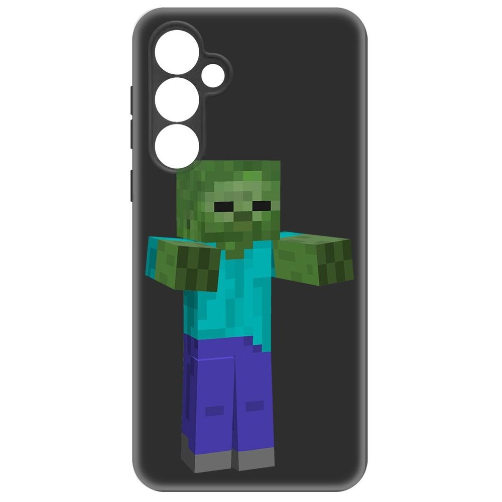 

Чехол-накладка Krutoff Soft Case Minecraft-Гигант для Samsung Galaxy S23 FE черный