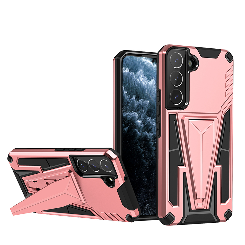 

Чехол Rack Case для Samsung Galaxy S22 (rose gold), Розовый