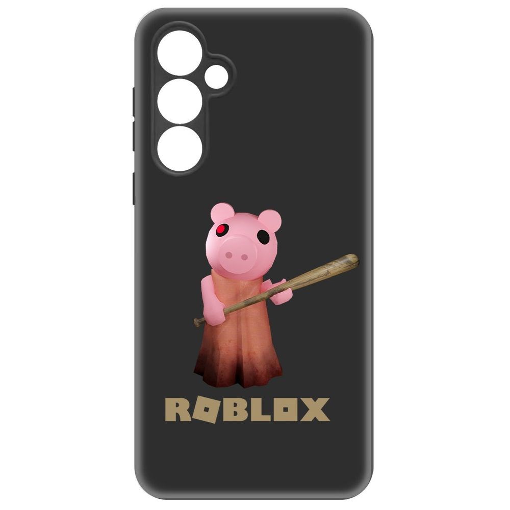 

Чехол-накладка Krutoff Soft Case Roblox-Пигги для Samsung Galaxy S23 FE черный