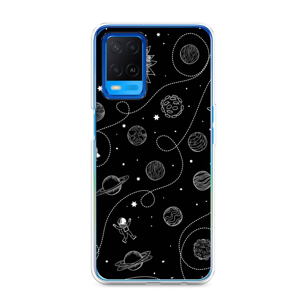 

Чехол Awog на Oppo A54 "В невесомости", Разноцветный, 256150-4