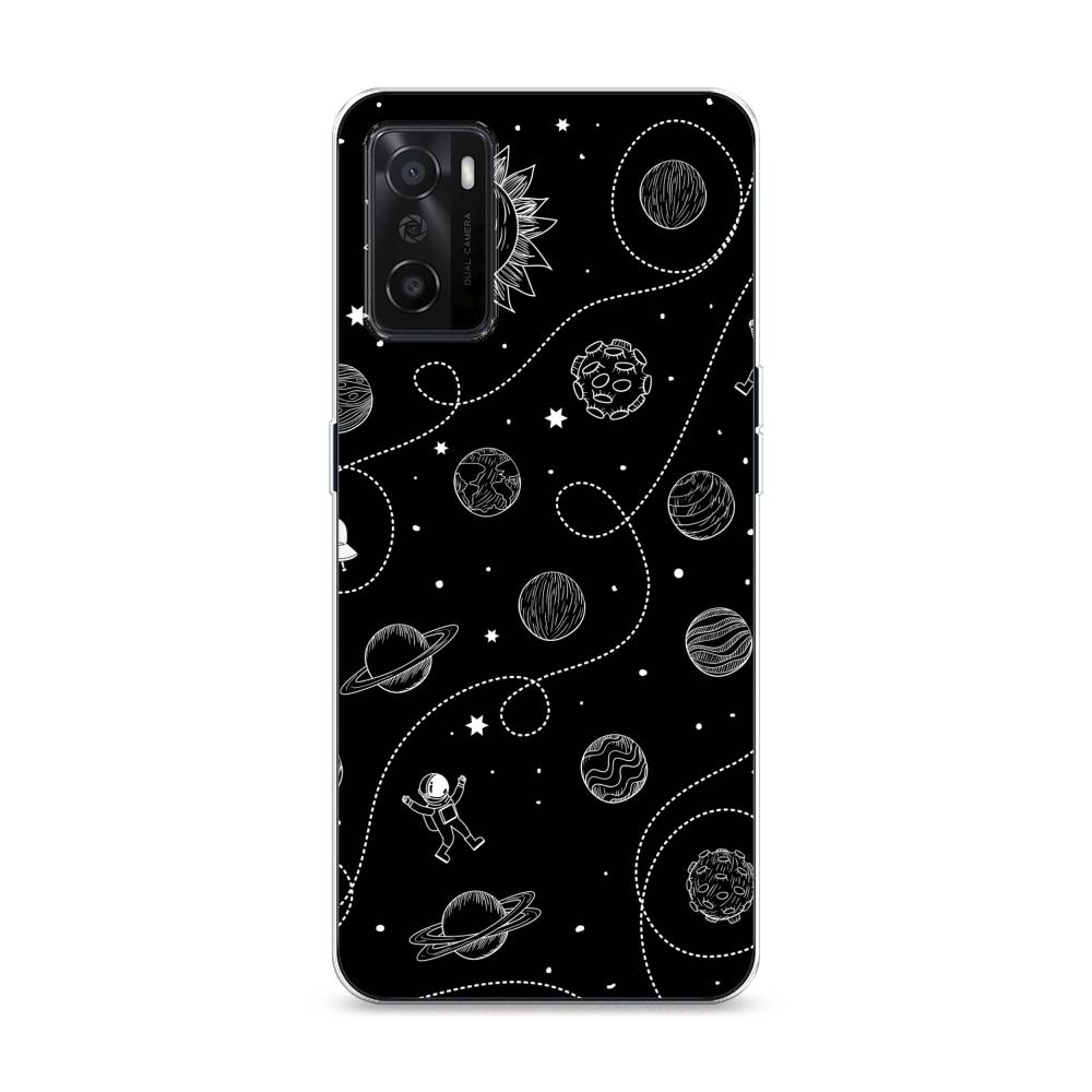 

Чехол Awog на Oppo A55s 5G "В невесомости", Разноцветный, 2510150-4