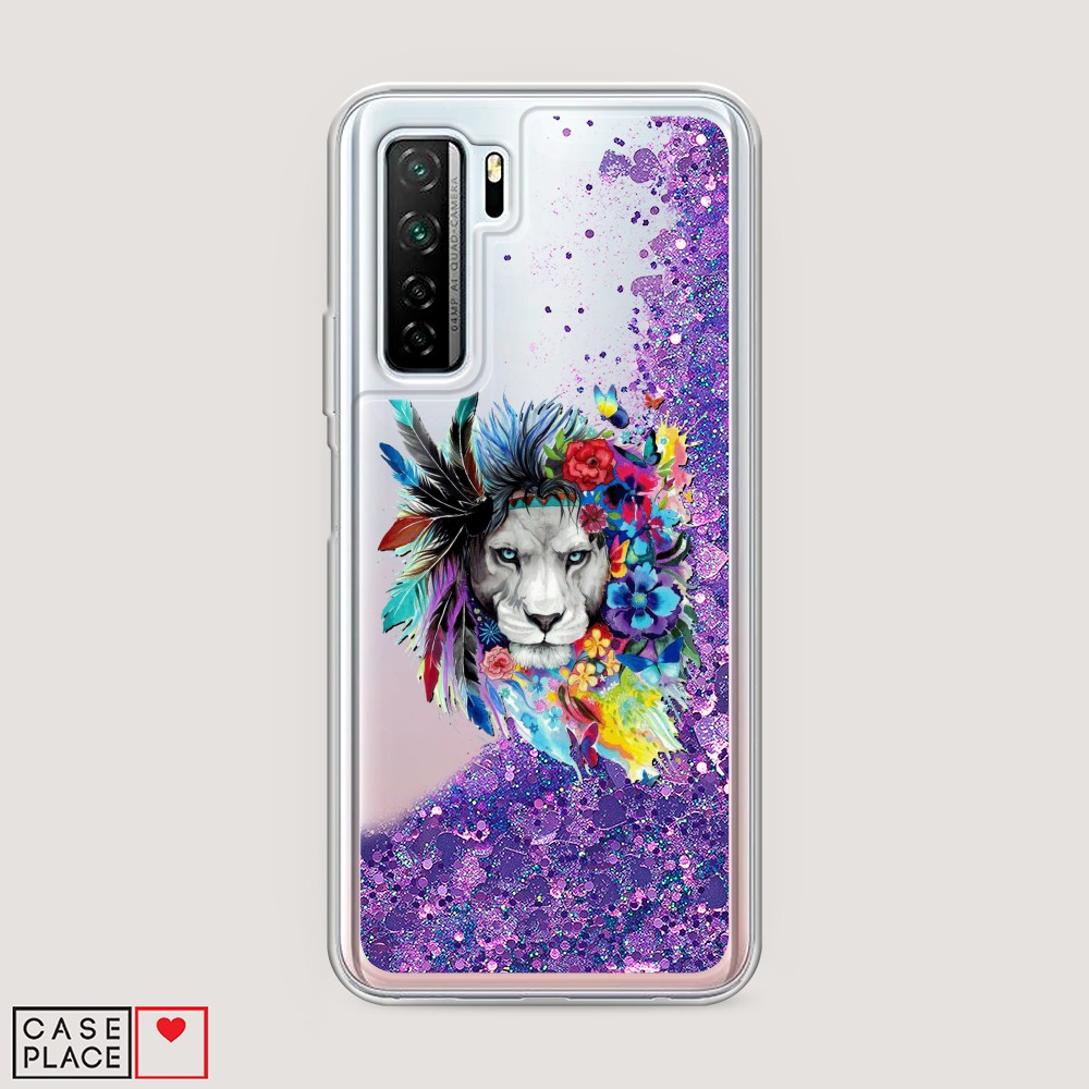 

Чехол Awog на Huawei P40 lite 5G/Honor 30S Global/Nova 7 SE "Гавайский лев", Разноцветный, 6102992-1